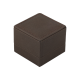Футляр / упаковка ювелирных изделий премиум квадрат коричневая FK-139
