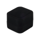 Футляр / упаковка ювелирных изделий бархат квадрат черная FK-155