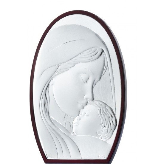 Католическая икона Дева Мария с Младенцем MA/E902