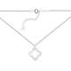 Колье серебряное Клевер  ВС-575р