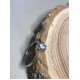 Серебряное кольцо с одним камнем Бутон ВС-070р
