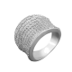 Серебряное кольцо широкое ЛК-0042р*