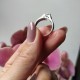 Серебряное кольцо с овальным камнем Руэлия ЛК-0118р*