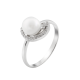 Серебряное кольцо с жемчугом Тропики ЛК-0147рК