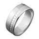 Обручальное кольцо серебреное  ОС-5601 