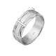 Обручальное кольцо серебряное ОС-7025