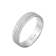 Обручальное кольцо серебреное  ОС-5009