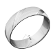 Обручальное кольцо серебряное ОС-5514