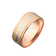 Обручальное кольцо золотое ОЗ-2100